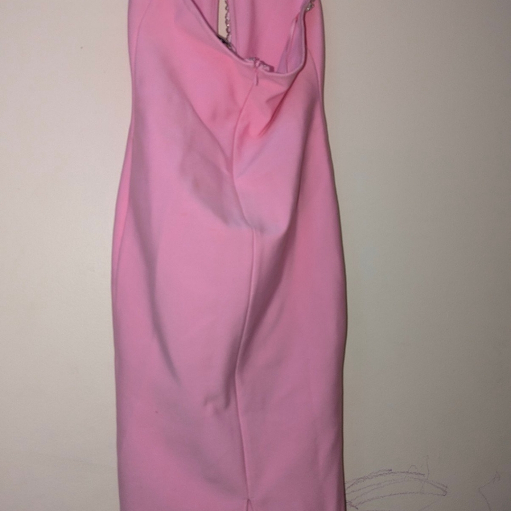 Fashionnova bubble gum pink bodycon dress